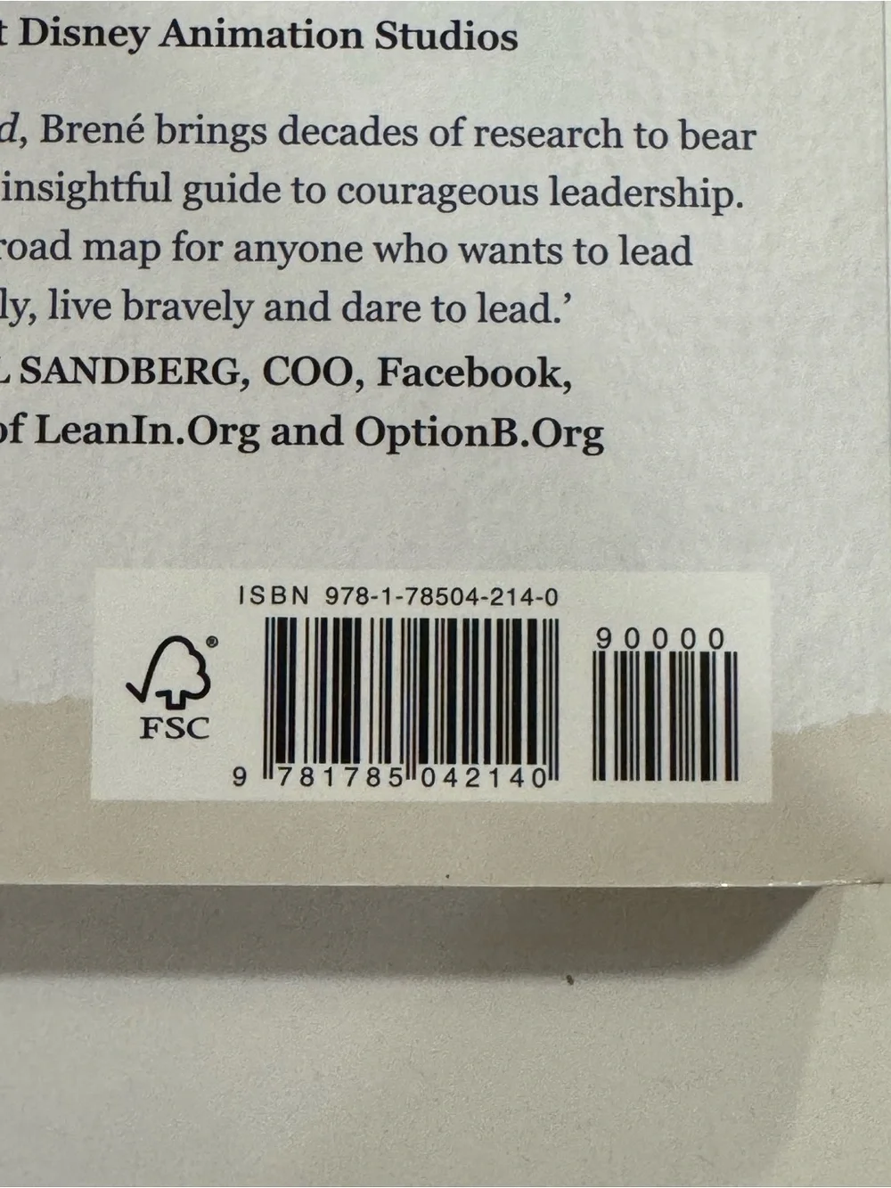 Dare to Lead — White and Navy Paperback